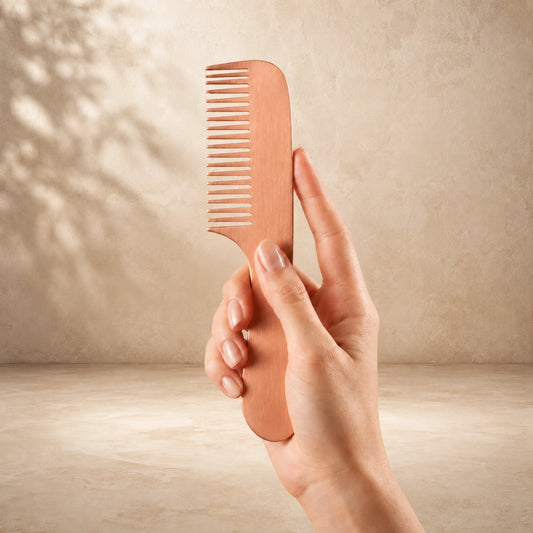 Handcrafted Pure Copper Comb