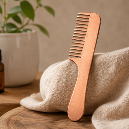 Handcrafted Pure Copper Comb