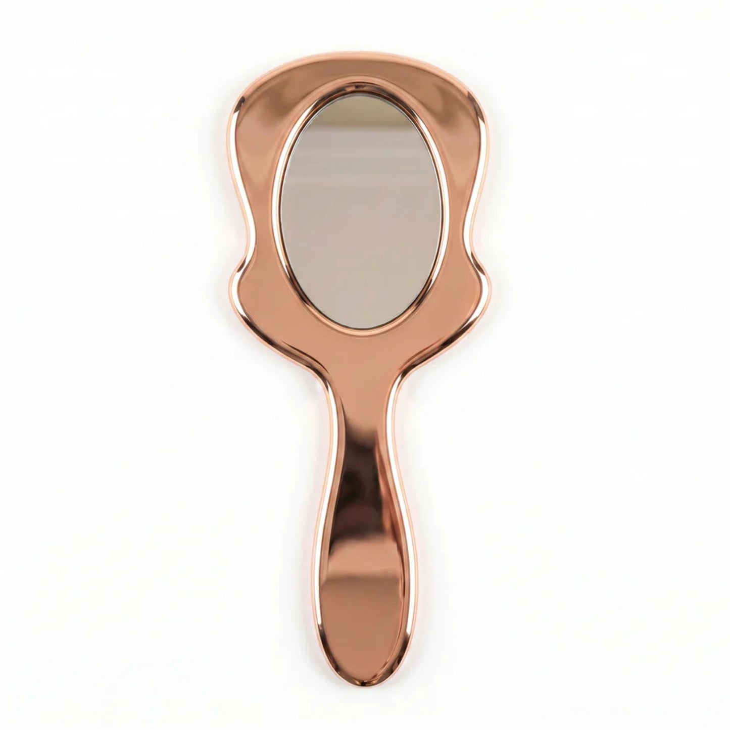 Handcrafted Pure Copper Hand Mirror