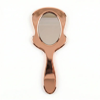 Handcrafted Pure Copper Hand Mirror