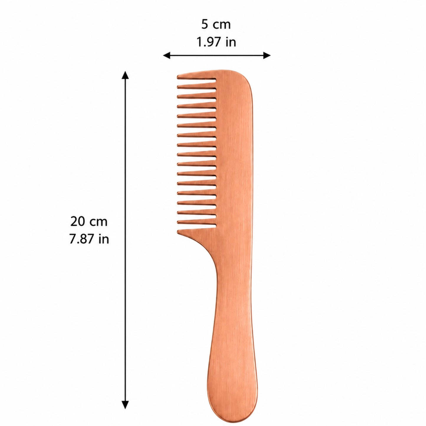 Handcrafted Pure Copper Comb
