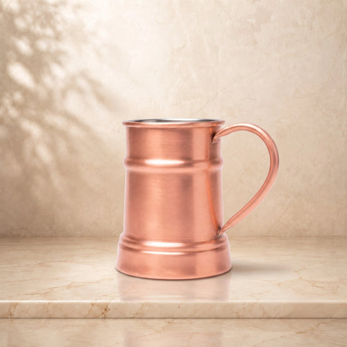 Copper Beer Mug – Tin-Lined, Handcrafted Gift