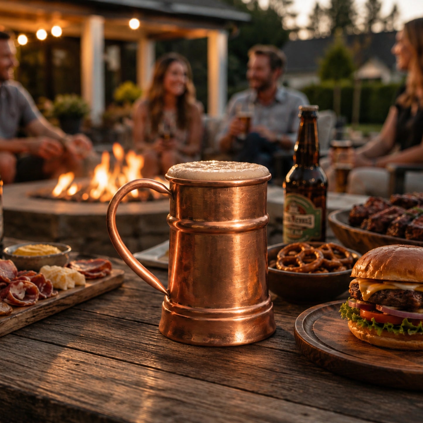 Copper Beer Mug – Tin-Lined, Handcrafted Gift