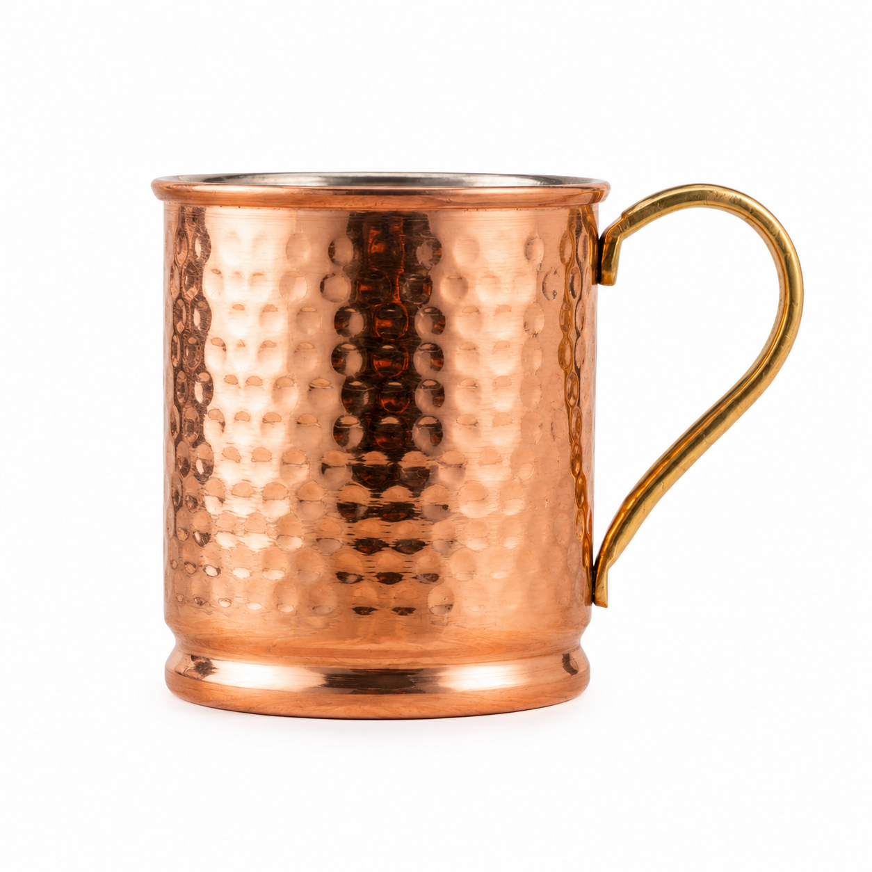 Handcrafted Tin-Lined Copper Mug