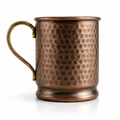 Handcrafted Tin-Lined Copper Mug