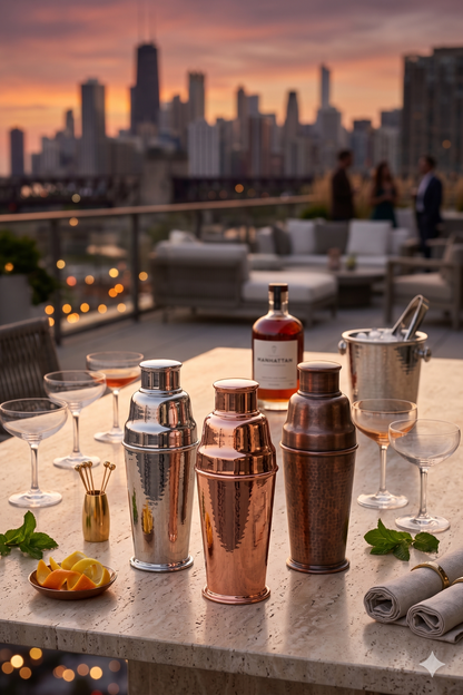 Handcrafted Copper Cocktail Shaker