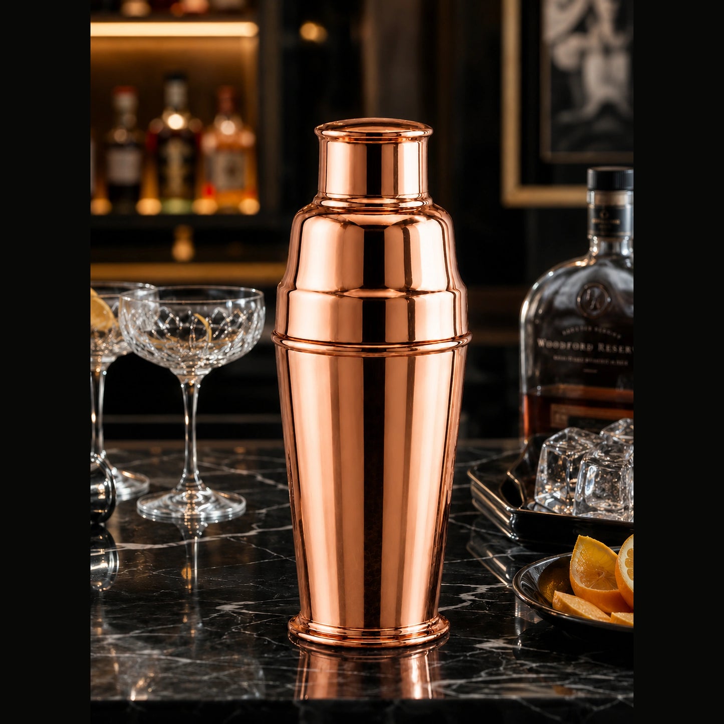 Copper Cocktail Shaker – Handcrafted Artisan Bar Tool
