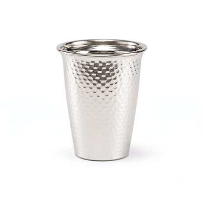 Handcrafted Hammered Copper Cup Set – Tin-Lined Drinking Tumbler